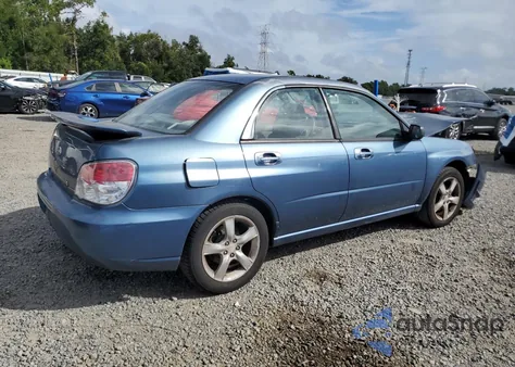 2007 Subaru Impreza 2.5I z USA, uszkodzony, nr VIN JF1GD61627H522851